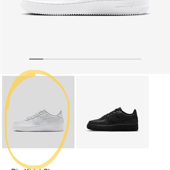 Kids Nike Ebernon low, good condition needs a wash. Size 11. Two pairs available - Picture 6 of 6